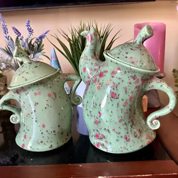 Чайник из смолы с Attitude Новый разноцветный с герметичной крышкой Герметичная банка Кухонные канистры для хранения чая