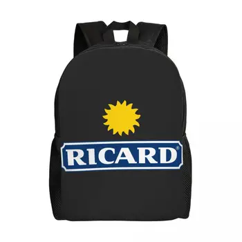 Рюкзак для ноутбука Ricard Женский мужской повседневный рюкзак для школы, сумка для студентов колледжа