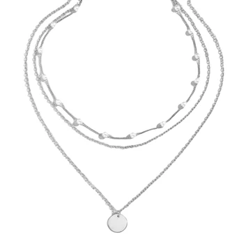 Ожерелье с жемчужной застежкой на цепочке Нежное ожерелье с превосходной текстурой для рождественского подарка на День Святого Валентина