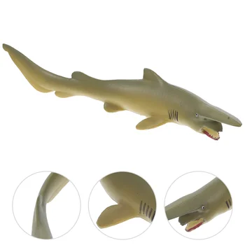Имитация поцелуя акулы Игрушки для купания младенцев Искусственная рыба Модель морского животного Возьмите пластикового морского малыша