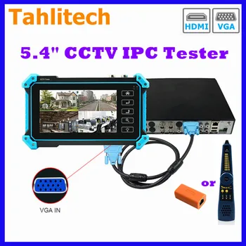 Тестер CCTV Hikvision Dahua Camera Tester Tools 8MP Camera Tester CCTV HD CVI RS485 VGA Вход Rj45 монитор камеры cctv monitor