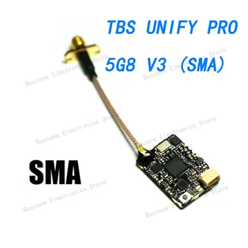 TBS UNIFY PRO 5G8 V3 (SMA) весом 5 г, выходной мощностью 25-800 МВт (регулируется пользователем)..Разъем антенны: гнездо SMA