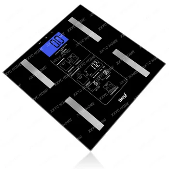 Электронные весы для измерения жировых отложений, стеклянные многофункциональные весы для точного измерения