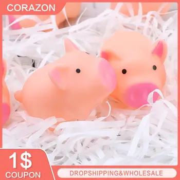 Игрушка-антистресс с шариком для снятия стресса Kawaii Squeeze Toys, Кричащая свинья, игрушки для домашних животных, модели животных