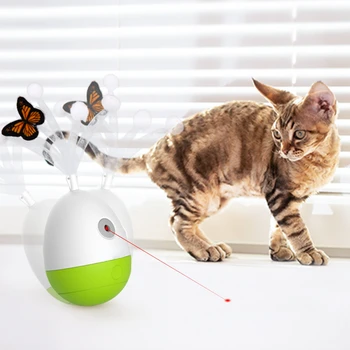 стакан с пером и птичьим звуком, интерактивная лазерная игрушка для кошек, игрушка для домашних животных, кошка