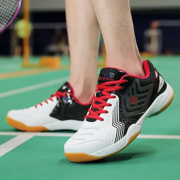 Дышащая спортивная обувь для бадминтона, противоскользящая, для волейбола, мужские качественные теннисные кроссовки, мужская теннисная обувь, Кроссовки для мужчин