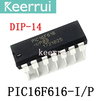 1 ~ 200ШТ совершенно новый оригинальный PIC16F616-I/P DIP-14 16F616 PIC16F616 PIC16F616-IP DIP интегральная схема IC чип