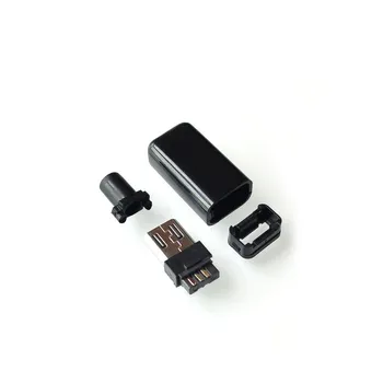 10 комплектов штекерных разъемов Micro USB 