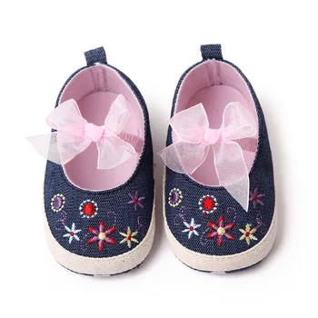 Модные милые первые ходунки на мягкой подошве для малышей, детская обувь для малышей