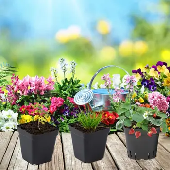 Горшки для рассады, цветочные горшки для питомников, Креативная Квадратная чашка для выращивания, Садовые инструменты для суккулентных растений, Инструменты для рассады овощей в саду