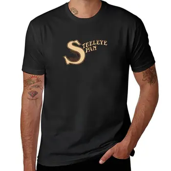 Новая футболка Steeleye Span для мальчиков, рубашка с животным принтом, быстросохнущая футболка, однотонные черные футболки для мужчин