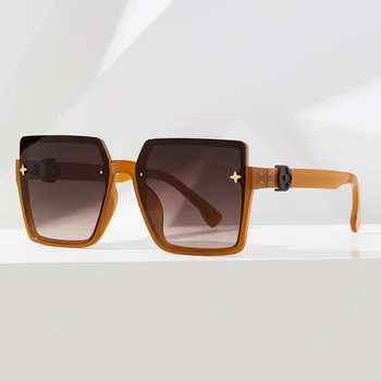 2023 новые солнцезащитные очки han Edition для Европы и США fashion tide big box lady солнцезащитные очки для знаменитостей в Интернете