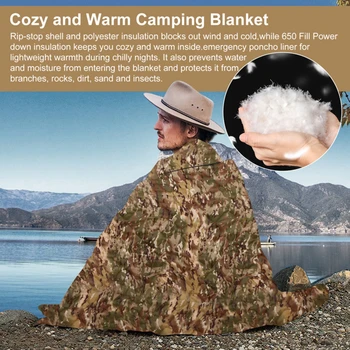 Походные одеяла для чрезвычайных ситуаций, водонепроницаемое военное армейское Пончо, подкладка для пикника, пеших прогулок, лесное Пончо, подкладка для одеяла